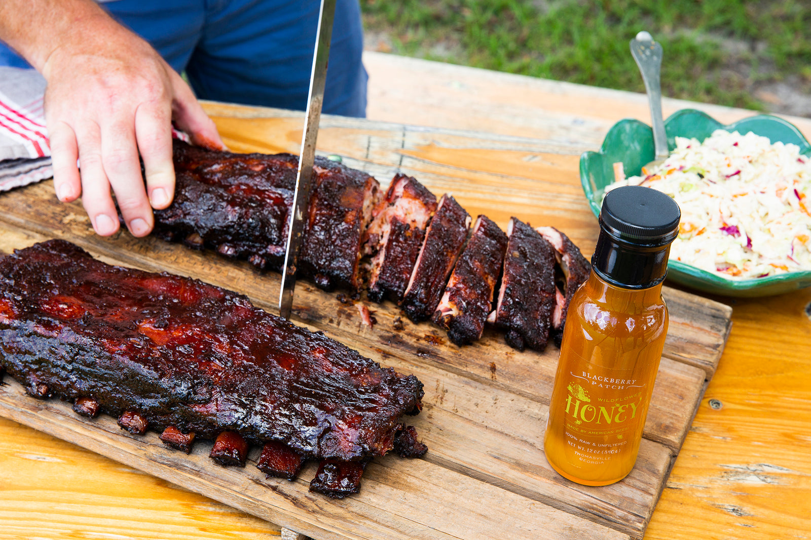 How to Make Smoked Ribs with Honey Butter Brown Sugar